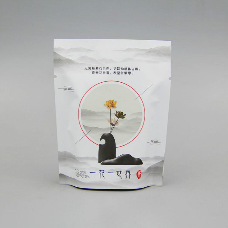 简约铝塑复合花茶袋